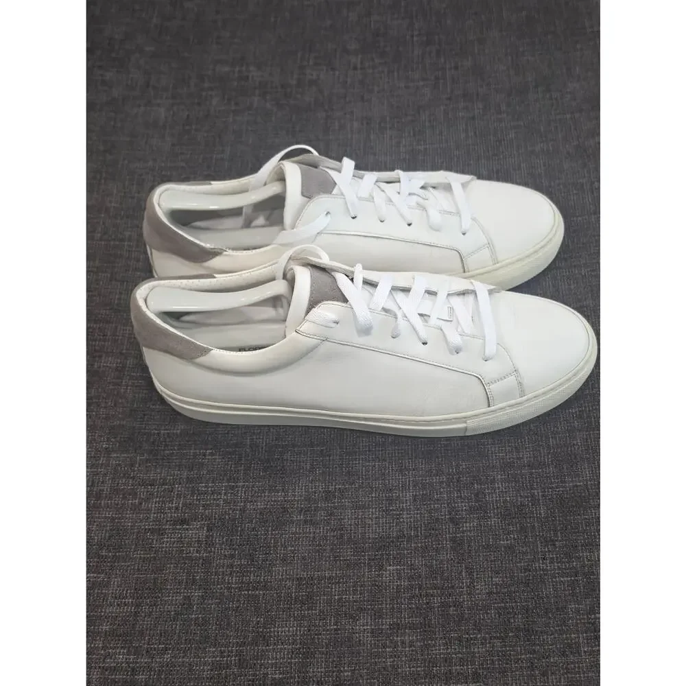 To Boot New York Sierra White Leather Sneakers Men's 9-9.5 Made In Italy
